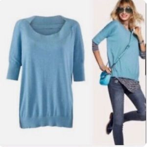 Cabi Lounge Sweater | Color Cornflower Blue | New in Package